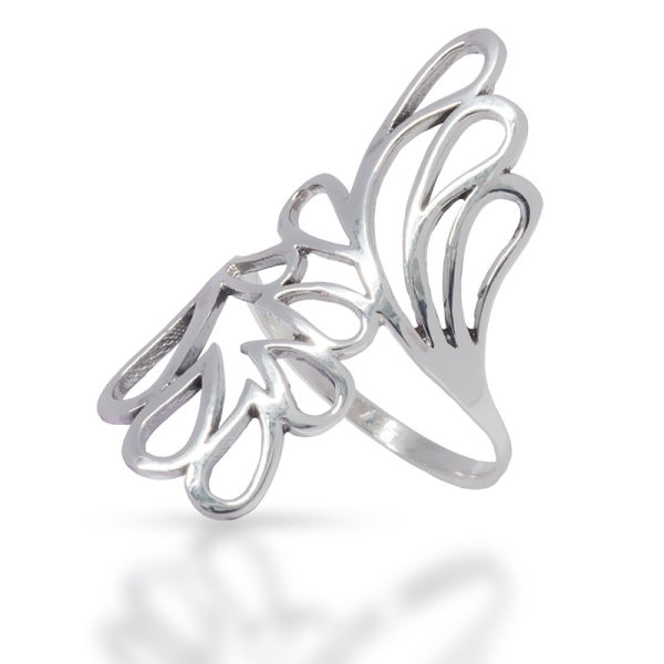 925 Sterling silver ring - dream of leaves