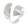 925 Sterling Silberring - "Elisabeth" Spirale offen 64 (20,4 Ø) 10,7 US