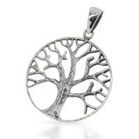 925 Sterling Silberanhänger - Baum des Lebens...