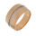 Edelstahlring - CZ PVD-Rosegold 62 (19,7 Ø) 09 US