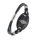 Leather bracelet with stainless steel clasp