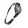 Leather bracelet with stainless steel clasp