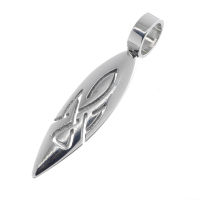 Stainless steel pendant - Tribal lasered
