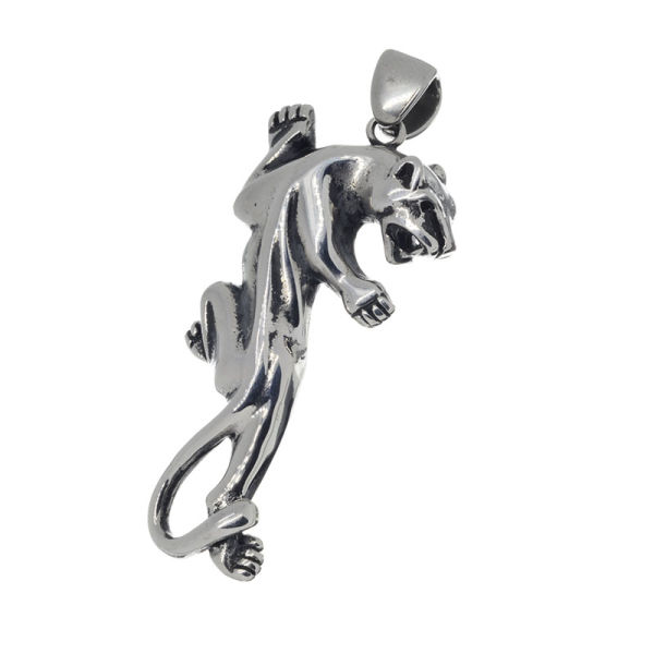 Edelstahlanhänger - Panther "Baghira"
