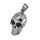 Stainless steel pendant – skull with spikes