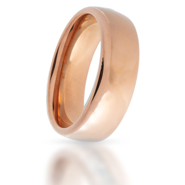 Wolframring rosegold 13 / 70