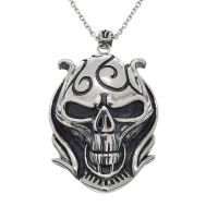 Edelstahlanhänger - Totenkopf