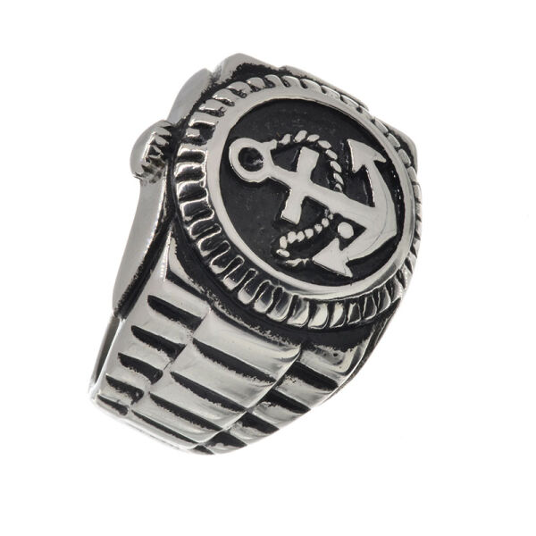Stainless Steel Ring - Anchor 70 (22.2 Ø) 13 US