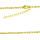 2 mm anchor chain - different versions PVD - Gold 42 cm...