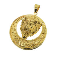 Edelstahlanhänger - Löwe PVD-Gold