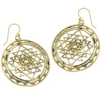 Bronze Earring - Celtic Symbol