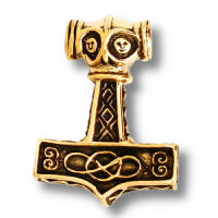 Bronze pendant - Thors hammer