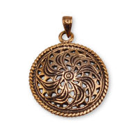 Bronzeanhänger - Keltisches Schild