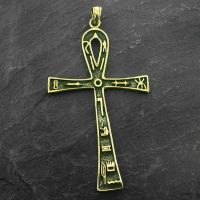 Bronzeanhänger - Kreuz / Ankh