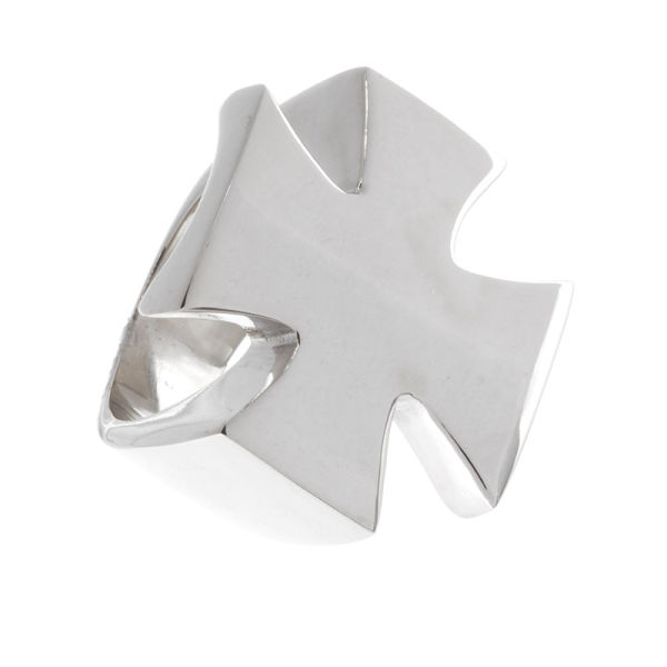 Edelstahlring - Eisernes Kreuz Stahl-52 (16,6 Ø) 06 US