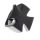 Edelstahlring - Eisernes Kreuz PVD-Schwarz-55 (17,5...
