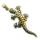 Bronzeanhänger - Eidechse / Gecko