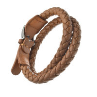 Lederarmband  Hellbraun