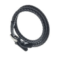 Lederarmband  Schwarz