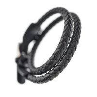 Lederarmband  Schwarz