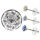 Ohrstecker - poliert - 4 mm