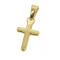 Stainless Steel Pendant – Small Gramul Cross with Rounded Ends