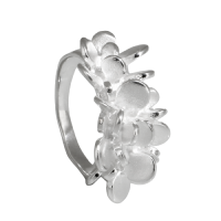 925 Sterling Silberring - Blätter 62 (19,7 Ø) 9,9 US