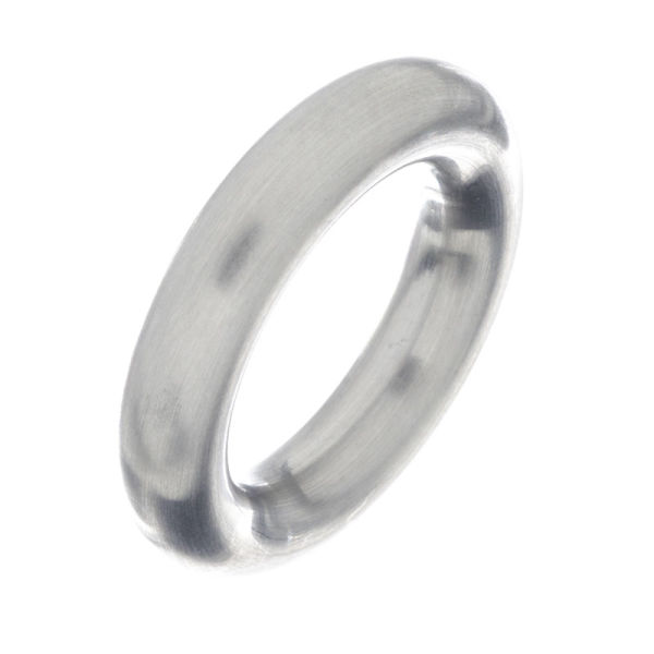 Edelstahlring -  runder Ring