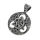 Stainless steel pendant - Triskele "Jouko"