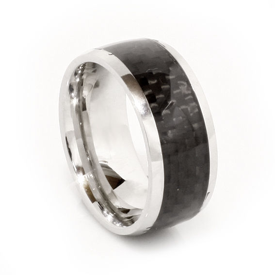 Edelstahlring/Carbon 55 (17,5 Ø) 07 US