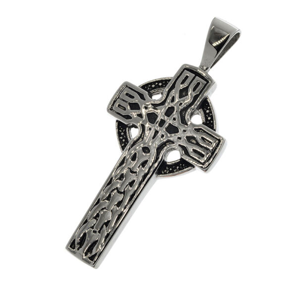 Edelstahlanhänger - Keltisches Kreuz
