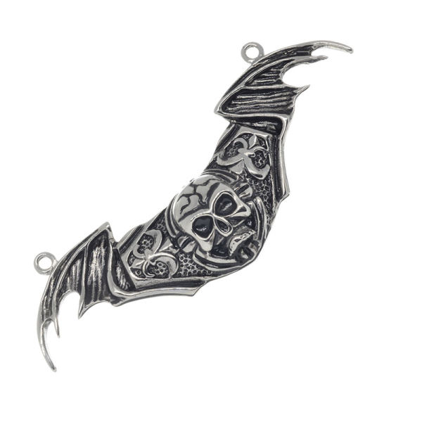 Edelstahlanhänger - Fledermaus der Hölle