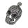 Stainless Steel Pendant – Skull with Ornaments