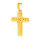 Edelstahlanhänger - Kreuz "Christus Namen Verzierung"