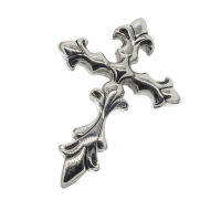 Edelstahlanhänger - Lilienkreuz "Florenz"