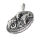 Stainless steel pendant - three dragons