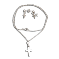 Edelstahlset - Kreuz