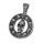 Stainless Steel Pendant - Skull - Black