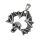 Stainless Steel Pendant – Vampire Skull with Wing Collar