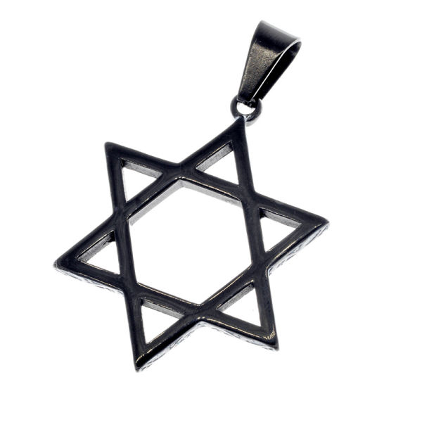 Stainless steel pendant - Star of David
