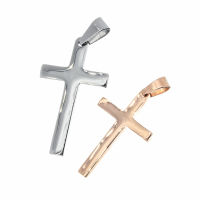 PartnerEdelstahlanhänger - Kreuz