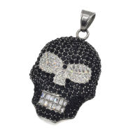 Stainless Steel Pendant - Skull Bling Bling