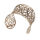 Stainless Steel Bangle - Spiral - PVD-Roségold
