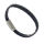 Kunstlederarmband mit Edelstahl-Magnetverschluss