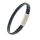 Kunstlederarmband mit Edelstahl-Magnetverschluss