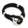 Textilarmband mit Anker aus Edelstahl