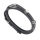 Lederwickelarmband mit Edelstahl-Schnallenverschluss Stern Sterne