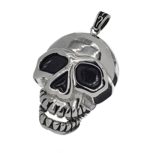 Stainless steel pendant - skull