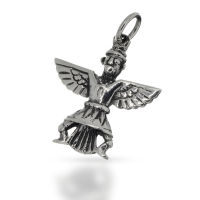 925 Sterling silver pendant - Native American figure...