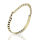 Edelstahlarmband mit Gravurplatte Gold